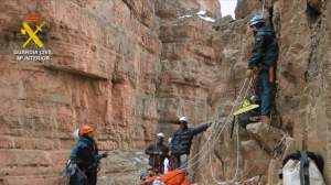 Rescate en Marruecos montañeros