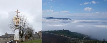 San Miguel de Aralar visita el Ayuntamiento de Pamplona