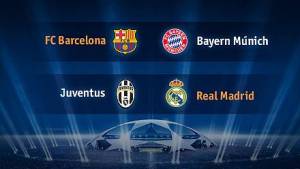 Semifinales sorteo champions 2015