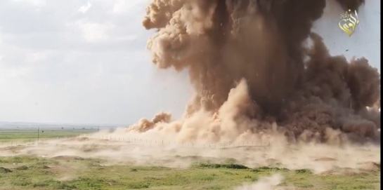 Otro vídeo de EI destruyendo ahora la ciudad asiria de Nimrod