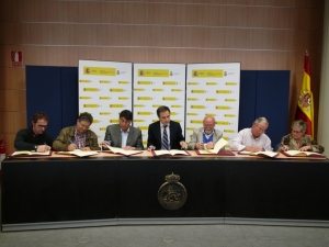 fotografía acto firma