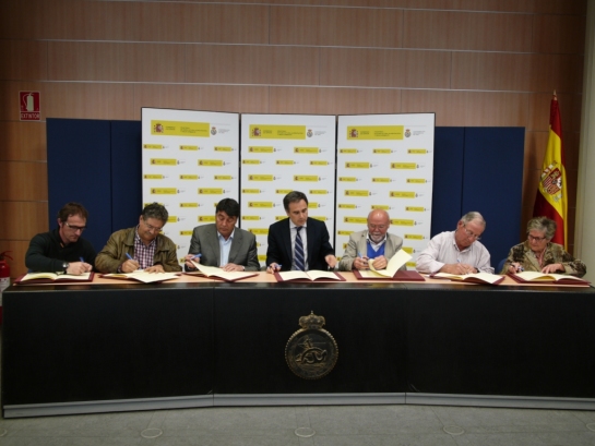 La Confederación Hidrográfica del Ebro firma el primer convenio para la cesión de la energía reservada al Estado