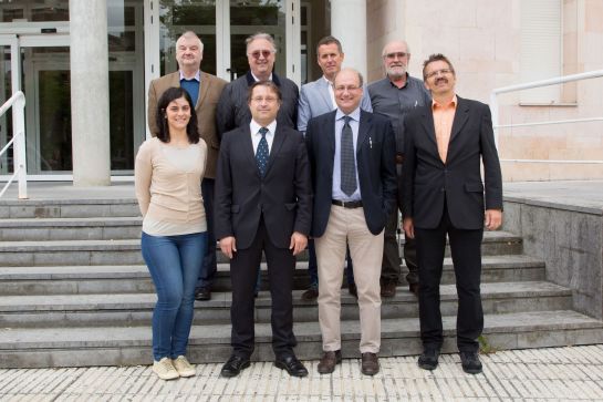 Encuentro en la UPNA de los socios del proyecto VIVIfrail