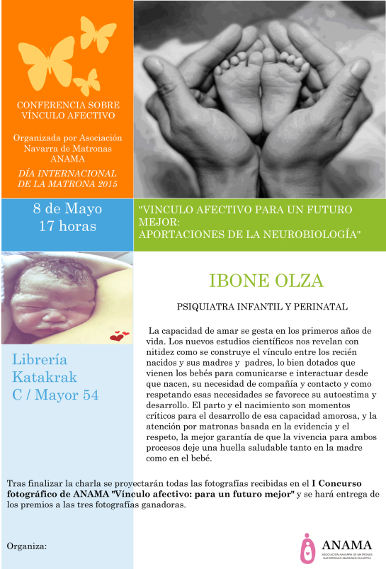 AGENDA: 8 de mayo, librería Katakrak de Pamplona, Día de la Matrona conferencia sobre el 