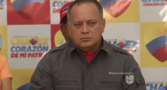 EEUU investiga al número dos de Venezuela, Diosdado Cabello, por narcotráfico