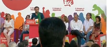 IU de Navarra denuncia lo sucedido en el Congreso 