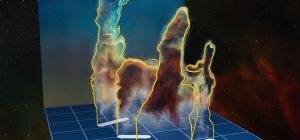 Los pilares de la creación revelados en 3D