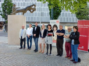 Esporrín (PSN) recuerda a las víctimas del terrorismo y defiende el marco institucional  de Navarra