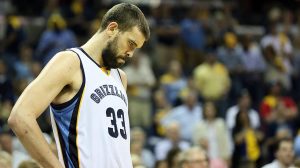 Marc Gasol se lamenta tras caer eliminado en las semifinales de conferencia ante Golden State / USA Today