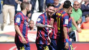 El Barcelona gana 0-8 en el Nuevo Arcángel y manda al Córdoba a Segunda División  