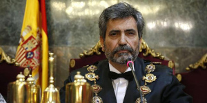 El presidente del Tribunal Supremo y del Consejo del Poder Judicial, Carlos Lesmes