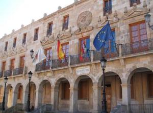 Fachada del Ayuntamiento de Soria 