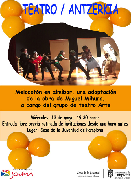 AGENDA: 13 de mayo, Casa de la Juventud de Pamplona, 
