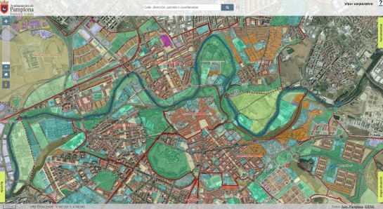 El Ayuntamiento de Pamplona pone en marcha el Sistema de Información Geográfica