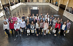42 estudiantes navarros premiados en los certámenes escolares 2014-2015