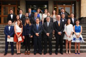 Se graduan 39 estudiantes de másteres oficiales de la Facultad de Ciencias Económicas y Empresariales de la UPNA