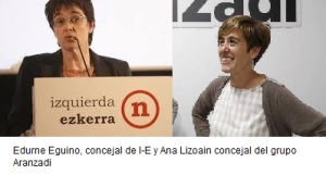 Edurne Equino y Ana Lizoain