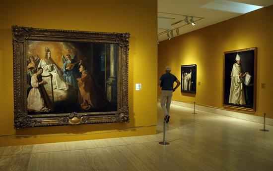 El Thyssen muestra a un Zurbarán maestro del color, más allá del misticismo