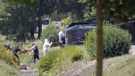 El detenido del atentado de Francia fue reducido por un 
