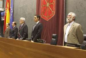 Mesa de Edad de la VIII legislatura.