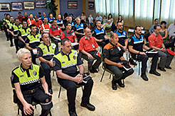26 agentes realizan el curso de ascenso a cabo de policía en la Escuela de Seguridad de Navarra