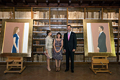Retratos reyes de españa goñi