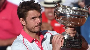 Wawrinka se alza con Roland Garros ante el número uno Djokovic
