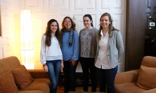 Estudiantes de la Facultad de Derecho de la Universidad de Navarra realizan prácticas en la Delegación del Gobierno