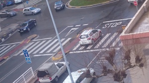La seguridad de los peatones, objetivo de la nueva campaña de tráfico de las policías de Navarra  