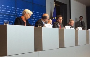 Rueda de prensa del Eurogrupo