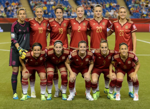 seleccion-española femenina de futbol-Canada 2015