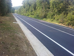 El Gobierno de Navarra amplía un tramo de la carretera N-121-A, Pamplona-Behobia