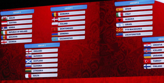España se enfrentará a Italia en la fase de clasificación para Rusia 2018