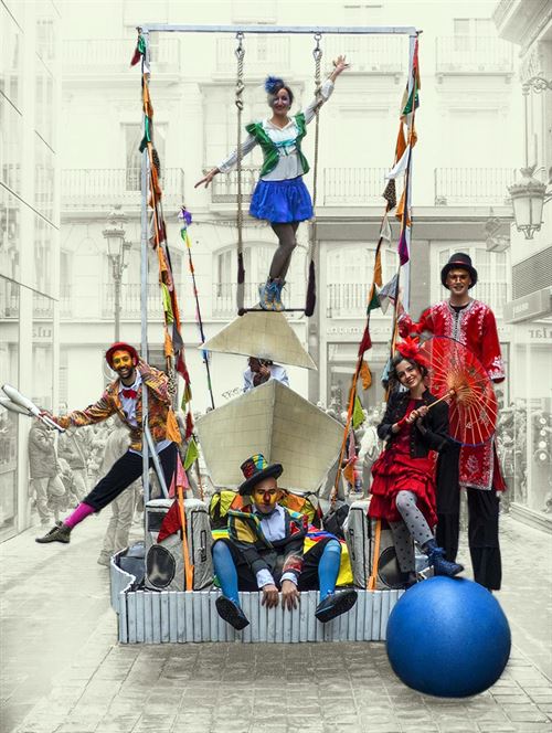 San Fermín 2015: Un circo itinerante tomará este miércoles la avenida de Carlos III dentro del ciclo 'Paseando'  
