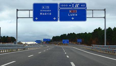 Fomento inaugura el enlace de Medinaceli para abrir la autovía de Soria a Madrid