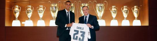 Danilo asegura que fichar por el Madrid era su 