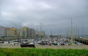 Darsena de Puertochico en Santander.