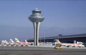 Torre de control del aeropuerto Adolfo Suárez Madrid-Barajas
