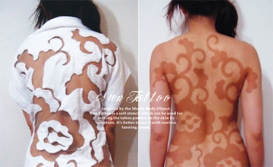 'Sunburn Art' o la peligrosa moda de tatuarse quemándose al sol