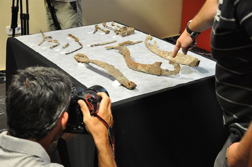 Valencia exhibe armas pertenecientes a guerreros iberos de hace 2.400 años