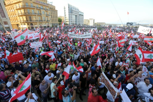 Inmensa manifestación en Líbano de desafío a la clase política