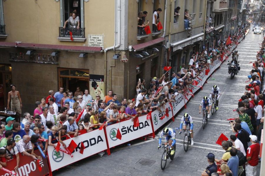 Este martes por la tarde comienzan las alteraciones en el tráfico por la Vuelta Ciclista a Pamplona