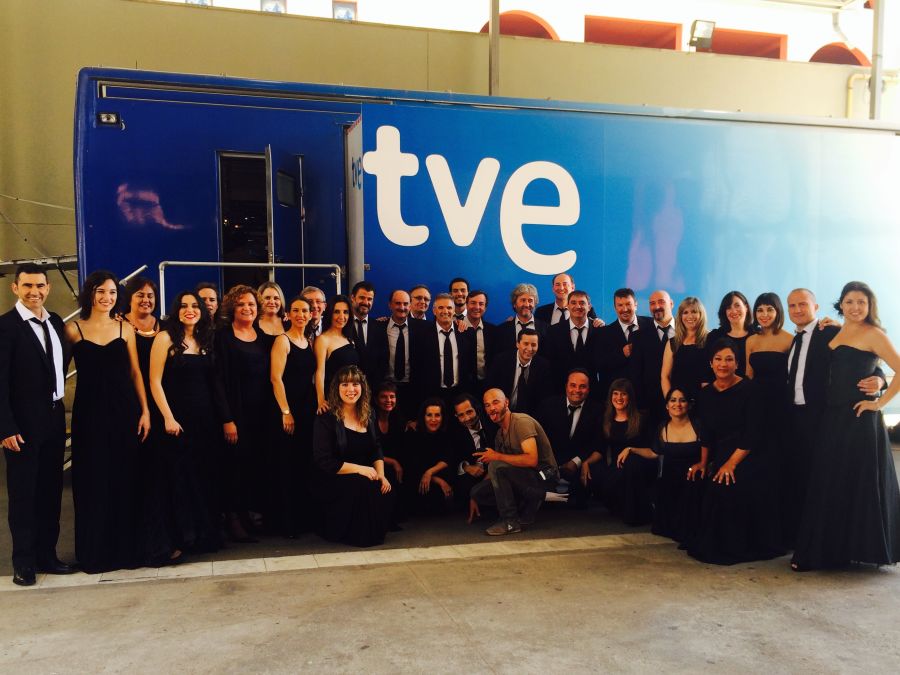 El coro ‘Premier Ensemble’ de AGAO de Navarra participa en el programa de TVE “Insuperables”