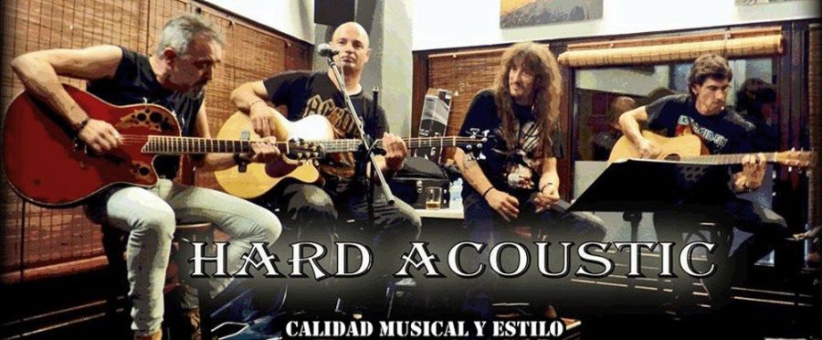Hard Acoustic Band ofrece el lunes un concierto con temas de Judas Priest, ACDC, Helloween, Leño, Barricada o Motorhead