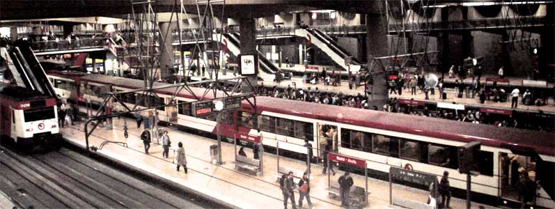 Normalidad en las primeras horas de la huelga en Renfe con el cumplimiento de los servicios mínimos