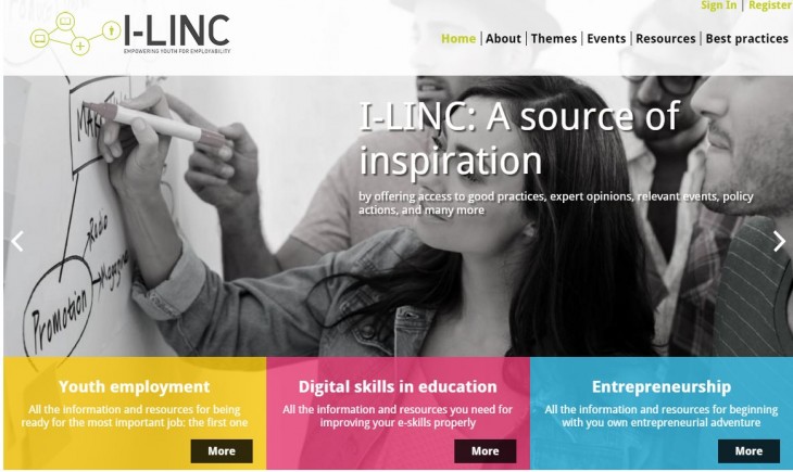 I-LINC, para fomentar la empleabilidad de los jóvenes con la inclusión de las TIC