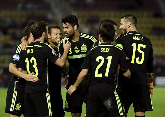 0-1. España casi clasificada pese a su pésimo juego