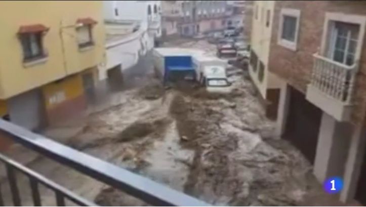 Dos muertos en Granada a causa de las lluvias torrenciales