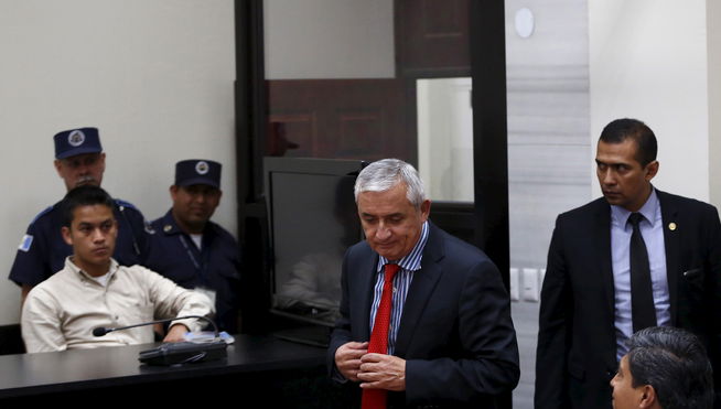 Prisión provisional para el presidente de Guatemala, Otto Pérez Molina, por liderar un red de corrupción