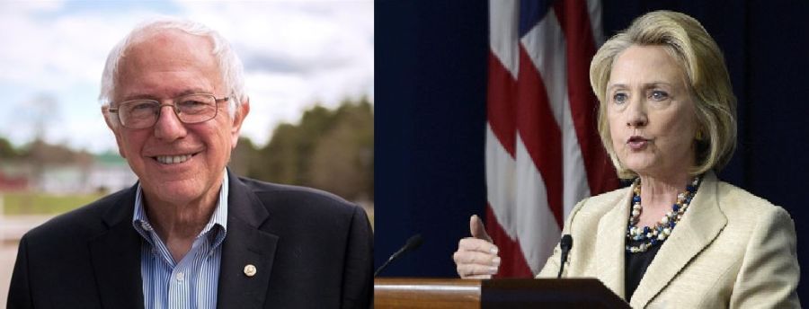 Partido Demócrata (EEUU): Sanders aventaja en 9 puntos a Clinton
